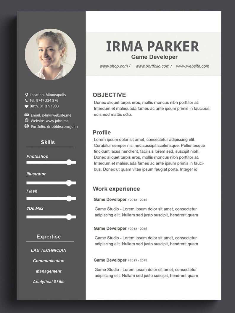 Custom Resume Template ,word Resume Template, Cv Template, Photoshop Resume  Template ,ai Resume Template, Custom Editing Resume Template Regarding Resume Templates Word 2013