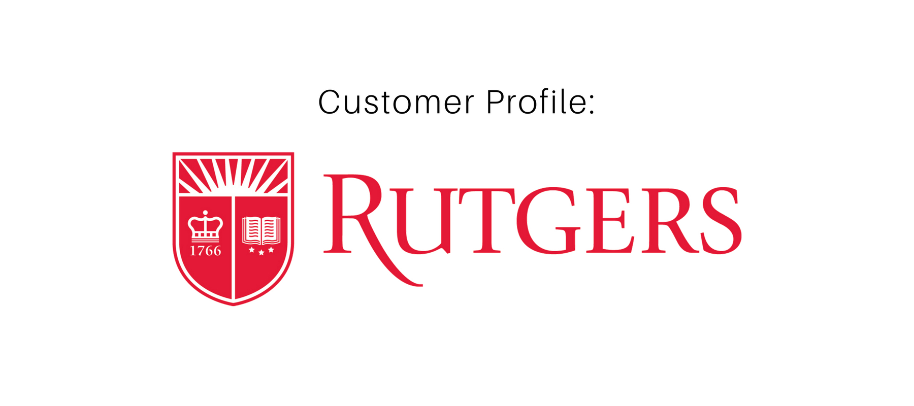 Customer Profile: Rutgers University Inside Rutgers Powerpoint Template