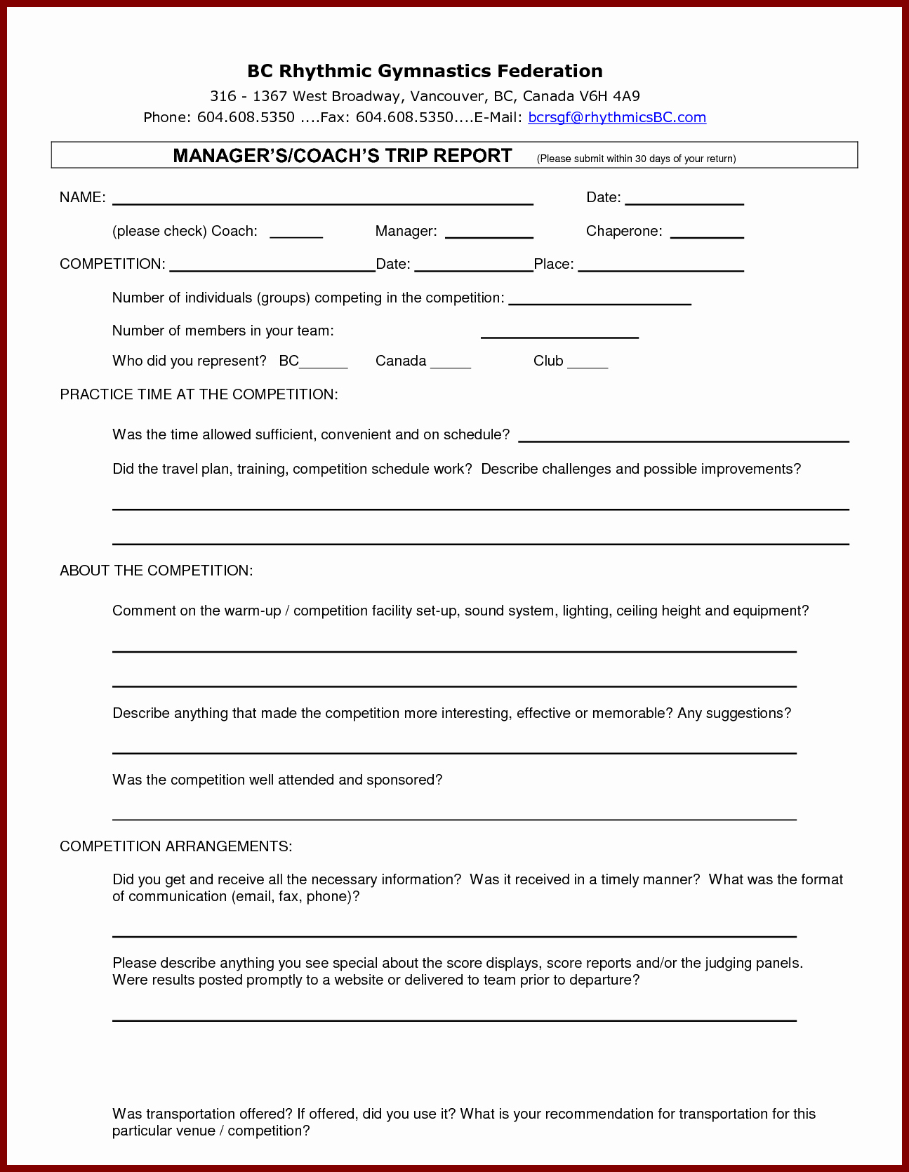 Customer Visit Report Template Free Download Throughout Sound Report Template