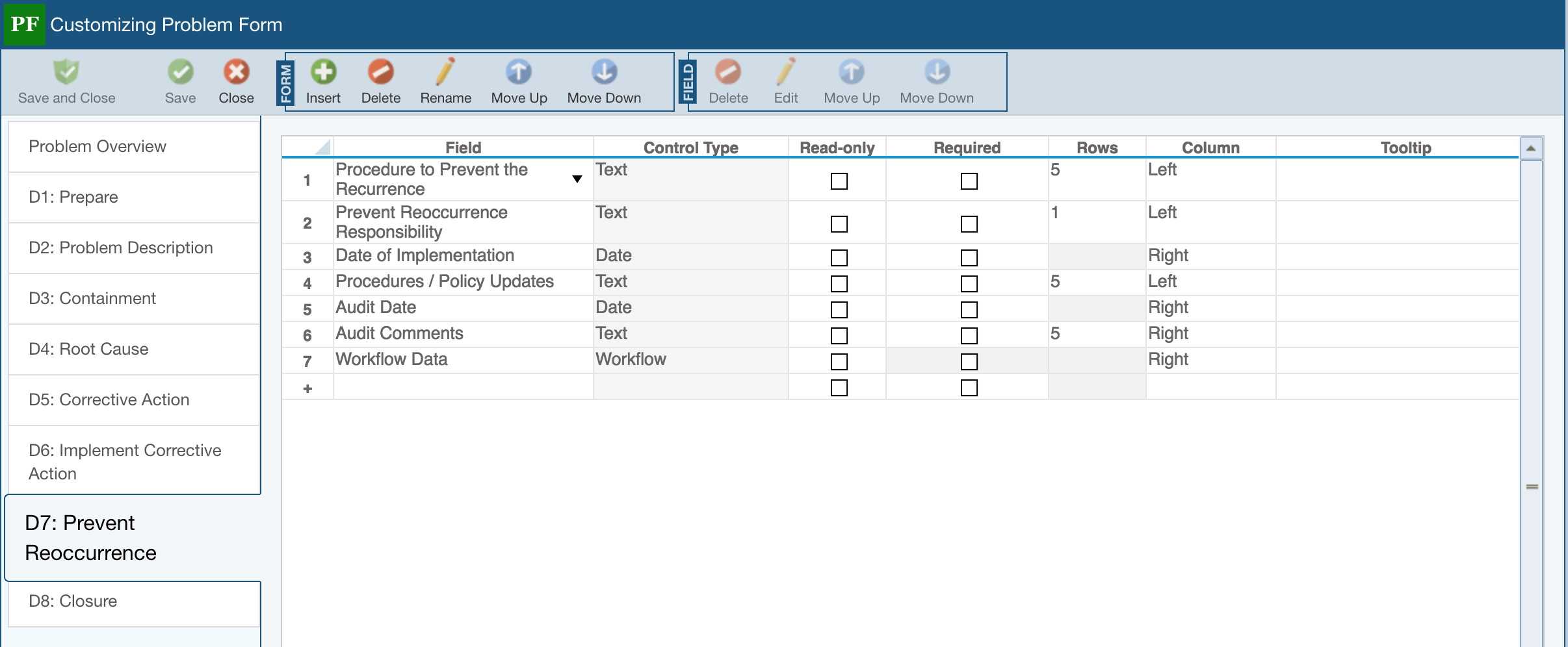 Customizing The Fracas Interface Intended For Fracas Report Template