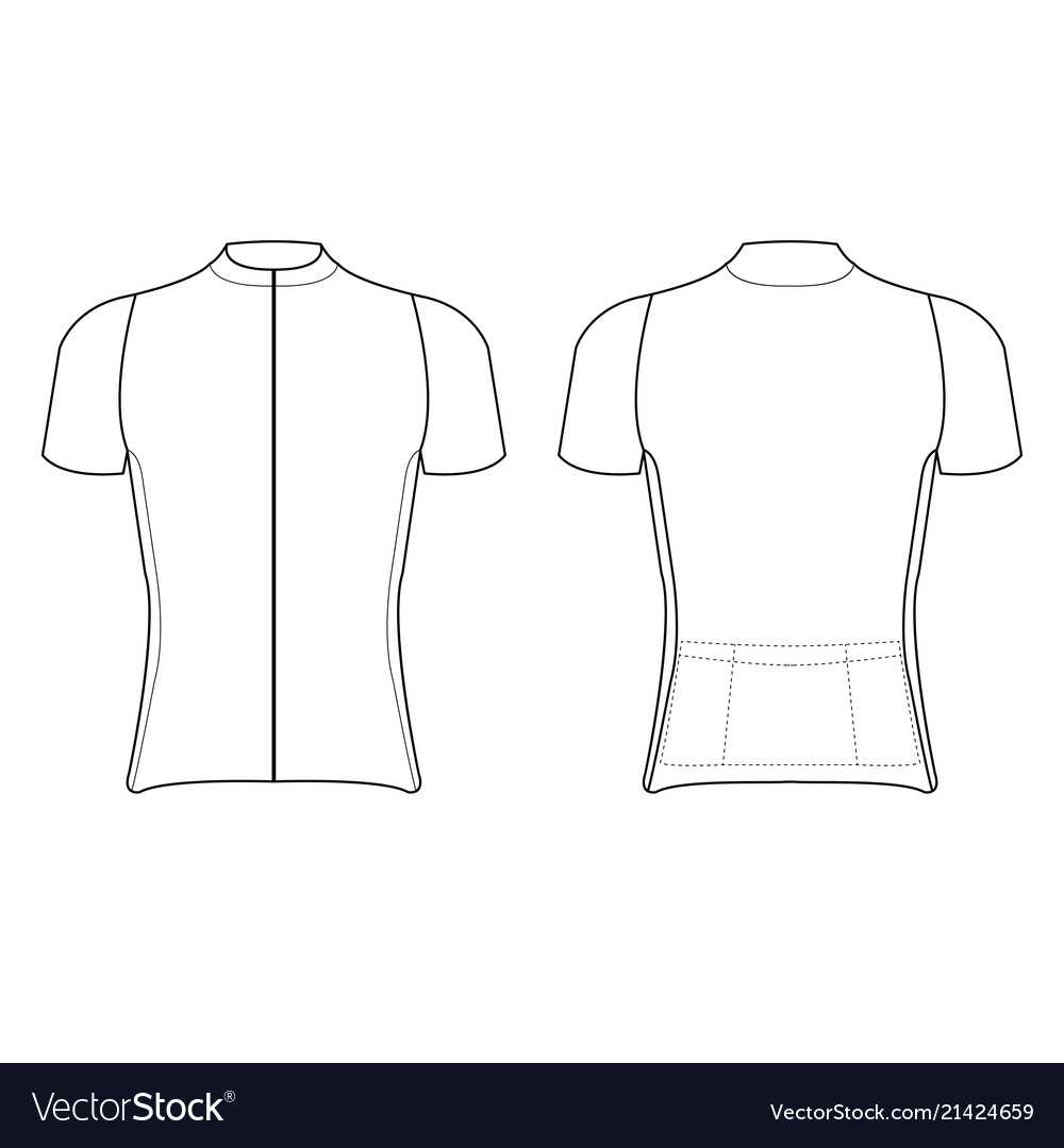 Cycling Jersey Design Blank Of Cycling Jersey Inside Blank Cycling Jersey Template