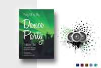 Dance Party Flyer Template in Dance Flyer Template Word
