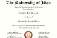 Degree Certificate Template Portablegasgrillweber Com in Masters Degree Certificate Template