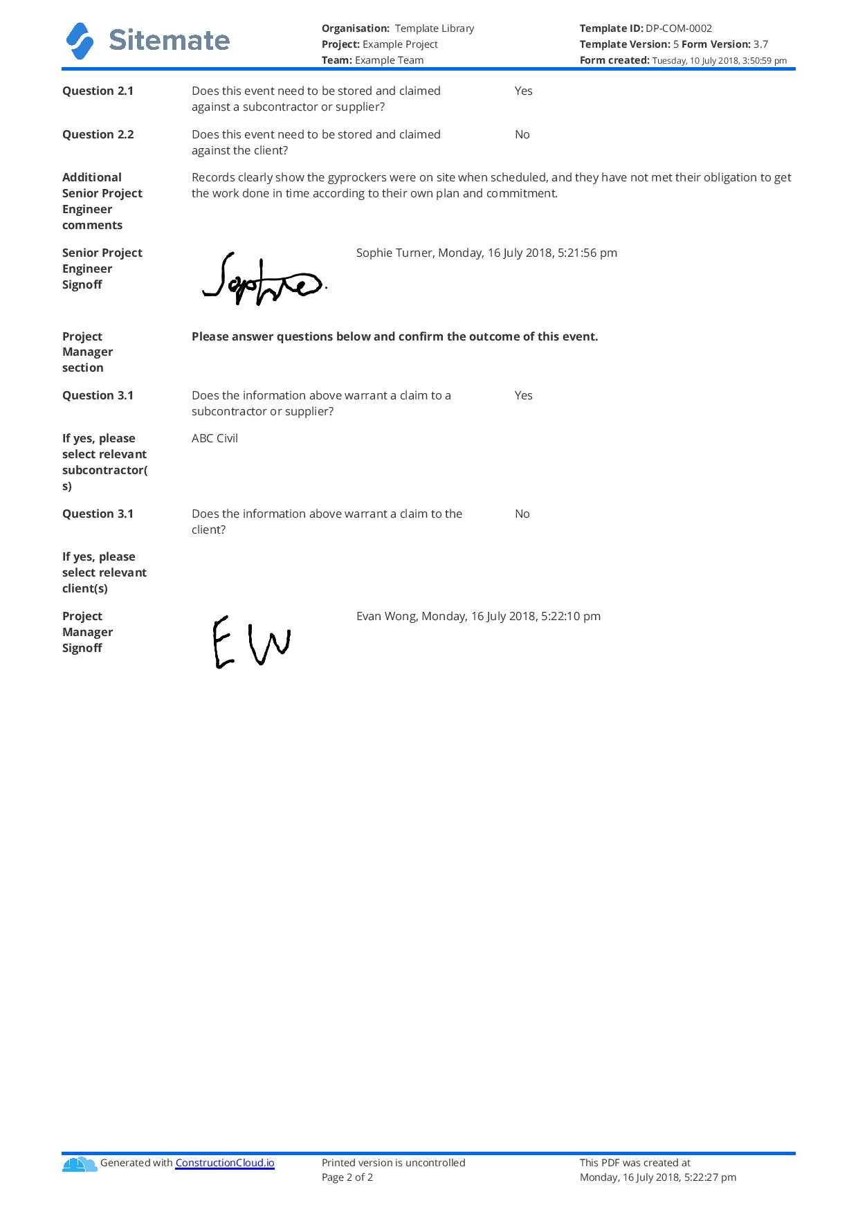 Delay Analysis Report Template: Use This Template For Free Now For Project Analysis Report Template