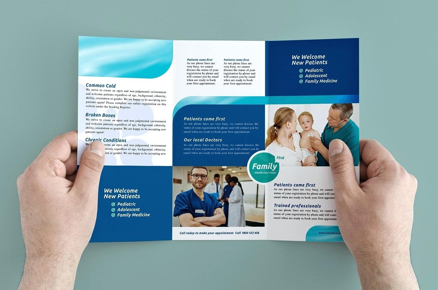 Dental Flyer Template Free – Wovensheet.co Pertaining To Medical Office Brochure Templates
