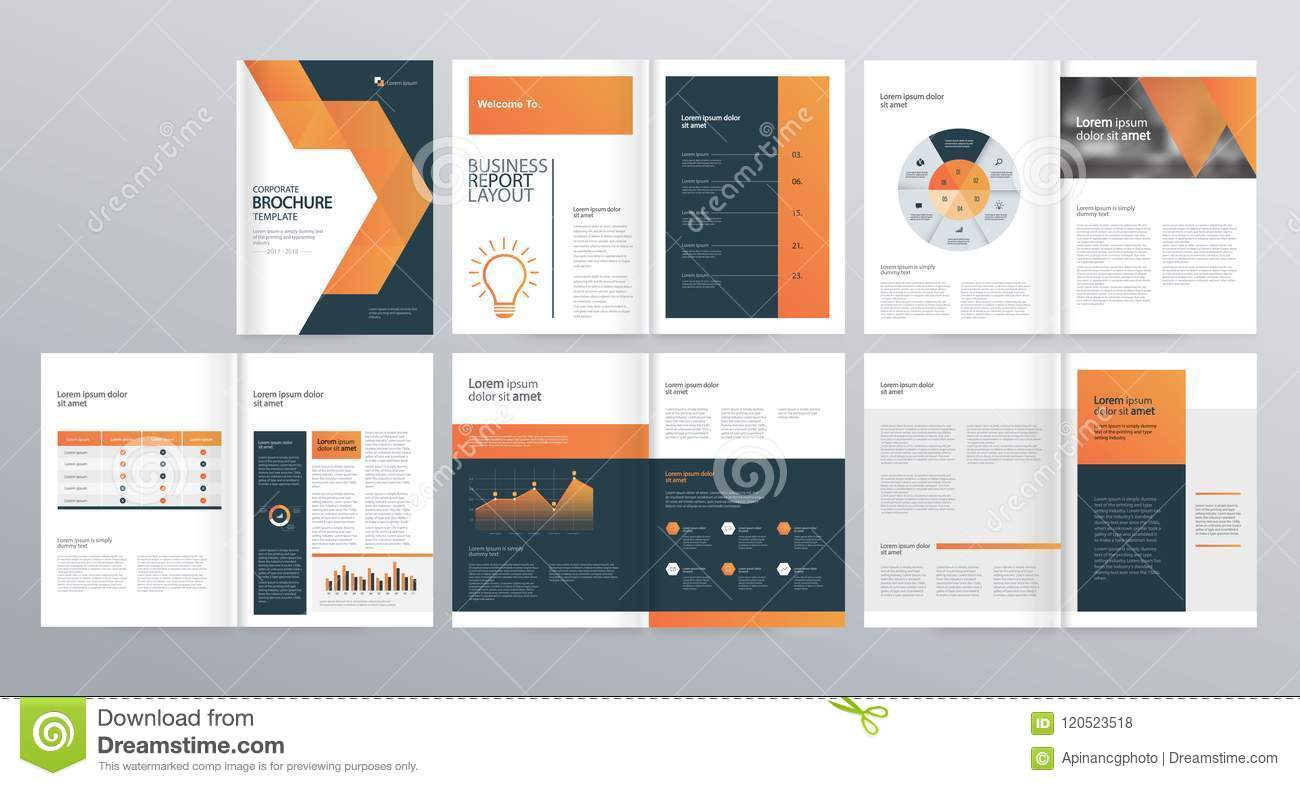 Design Layout Template For Company Profile ,annual Report Throughout Welcome Brochure Template