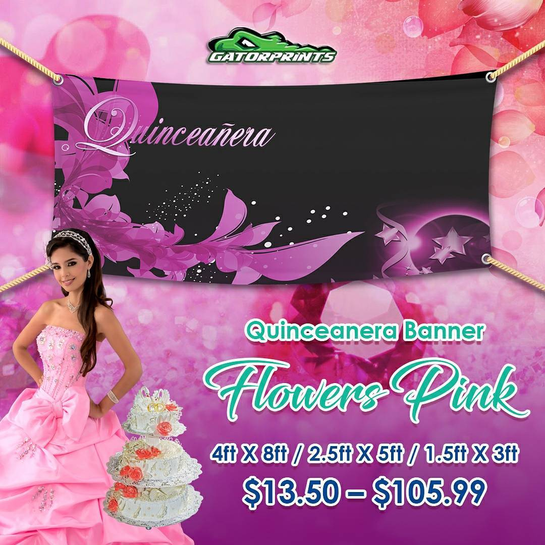 Design Your Own Quinceañera Banner Or Use Anyone Of Our Throughout Sweet 16 Banner Template
