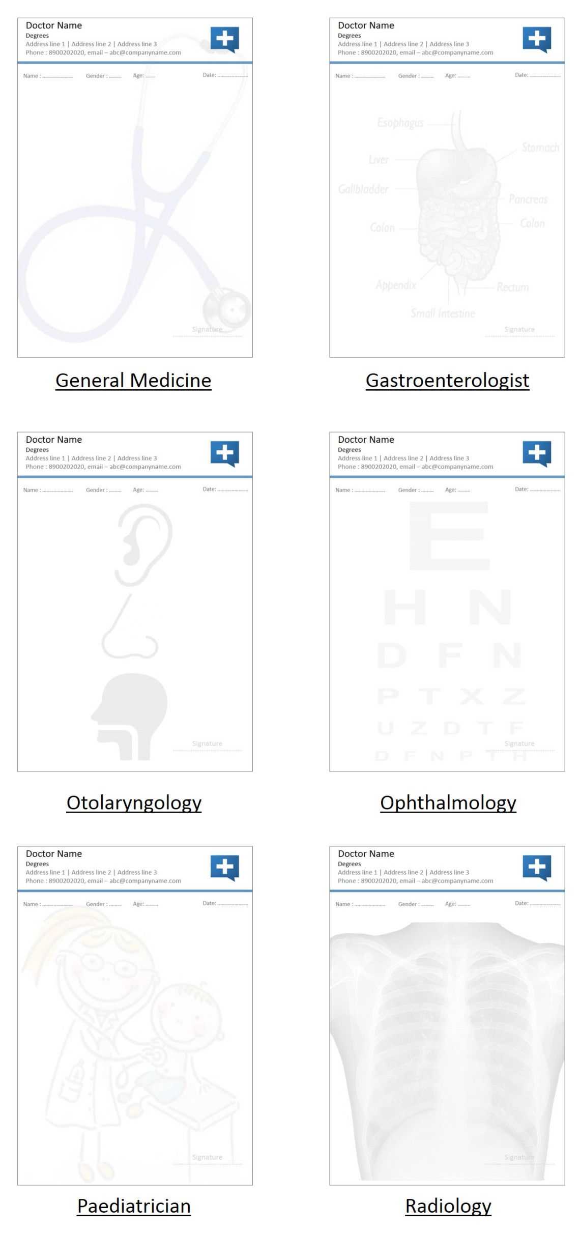 Designs For Medical Prescription Template | Graphic Design In Blank Prescription Form Template