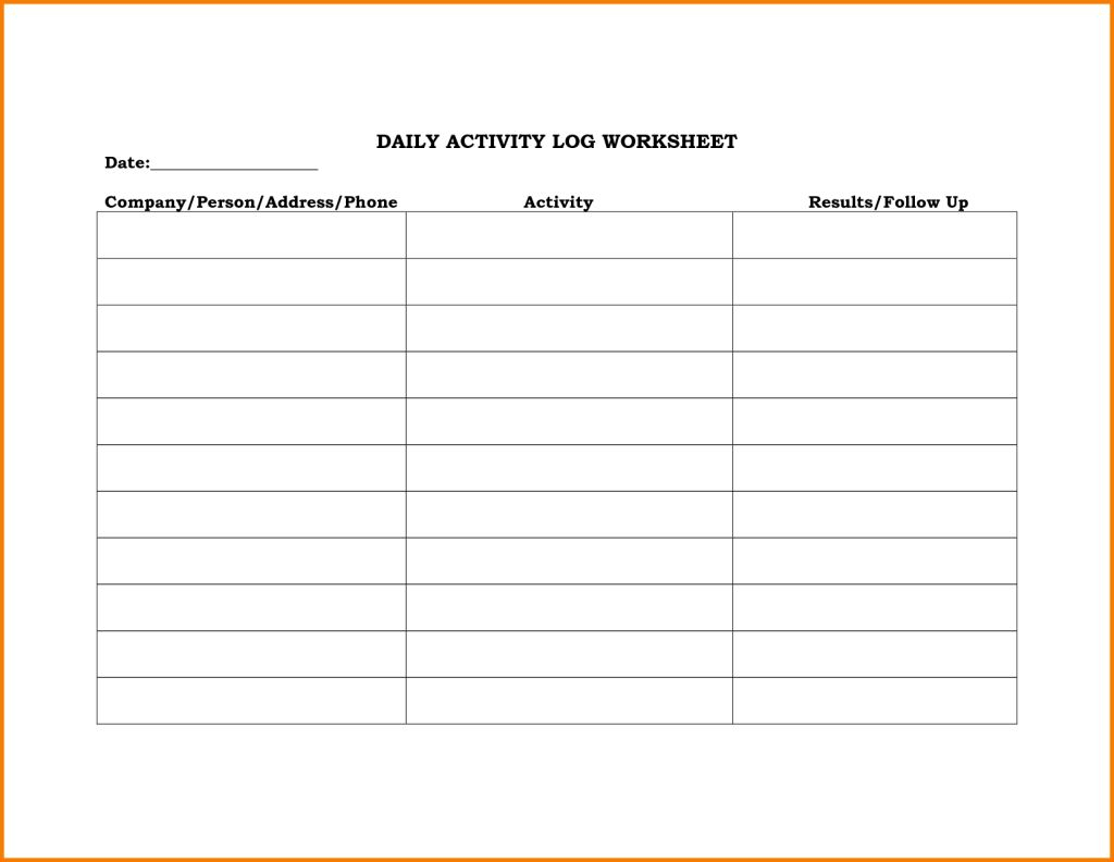 Diet Spreadsheet Template Daily Nutrition Log Templates Within Incident Report Log Template