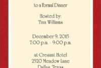 Dinner Invitation Template Free | Places To Visit | Birthday with Free Dinner Invitation Templates For Word
