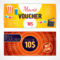 Discount Voucher Movie Template, Cinema Gift Certificate, Coupon.. Pertaining To Movie Gift Certificate Template