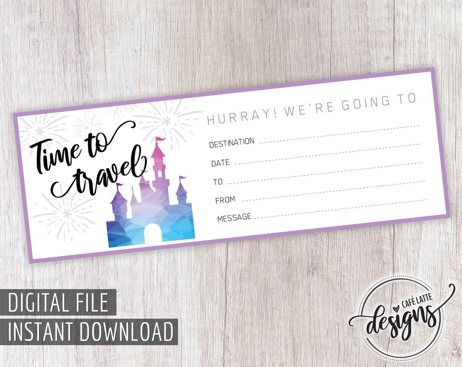 Disney Gift Certificate Printable, Thanksgiving Christmas Inside Kids Gift Certificate Template