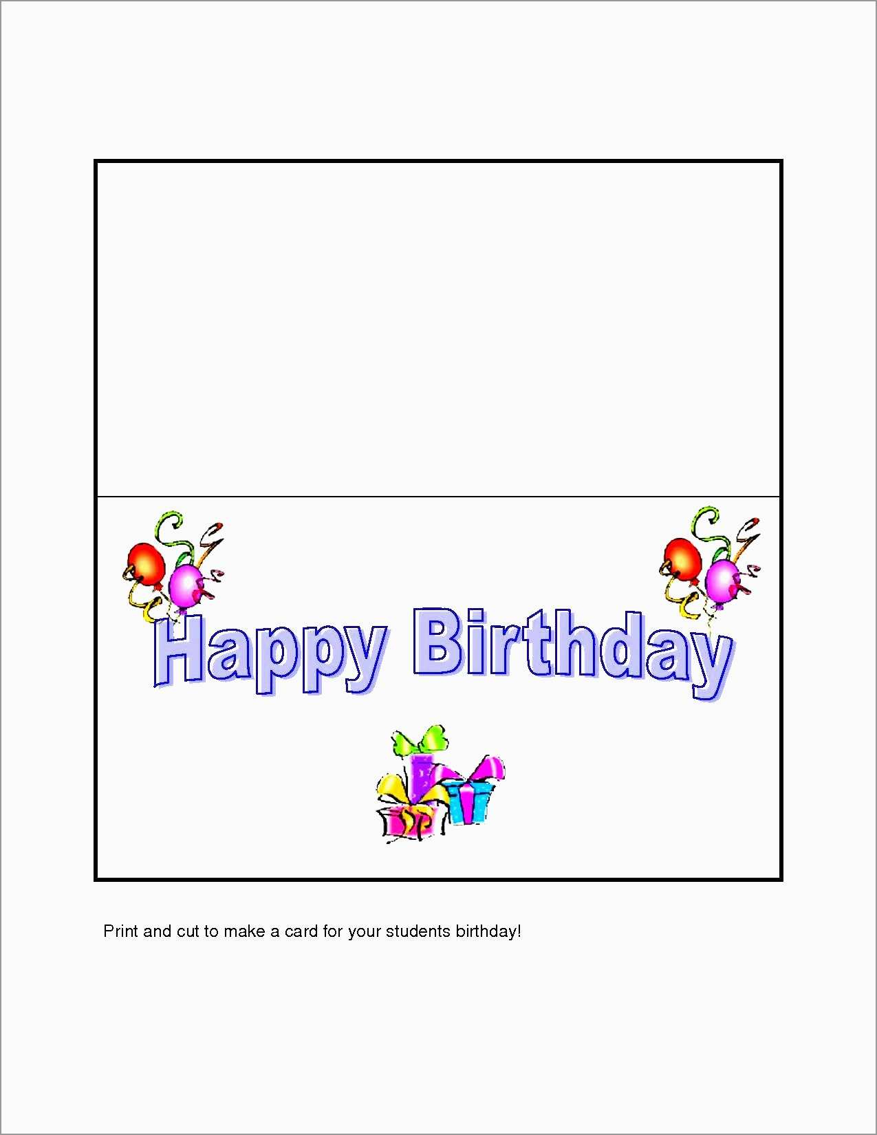 Doc Descargar Awesome Free Birthday Card Templates For Word Throughout Free Blank Greeting Card Templates For Word