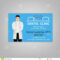 Doctor Id Card Stock Vector. Illustration Of Care, Dental In Doctor Id Card Template