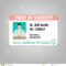 Doctor Id Card Stock Vector. Illustration Of Health – 111941111 Within Doctor Id Card Template
