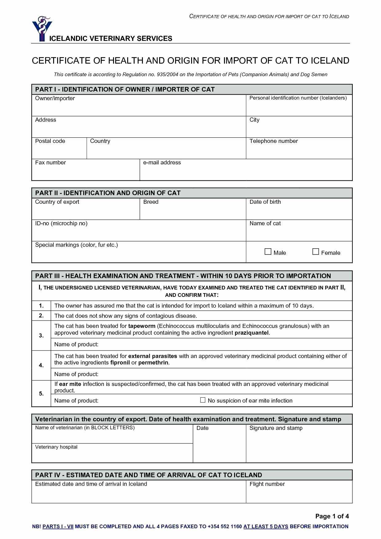 Dog Vaccination Certificate Template – Atlantaauctionco Inside Certificate Of Vaccination Template