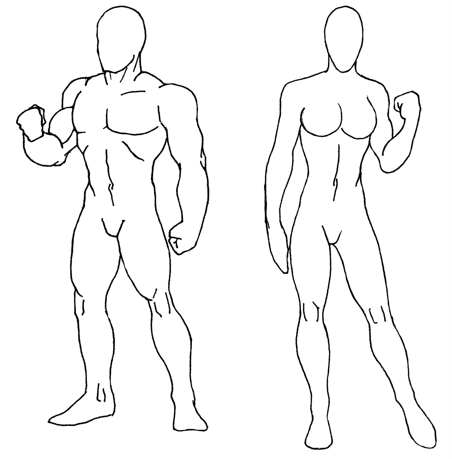 Download Blank Body Drawing Human Of () Drawing Images Regarding Blank Body Map Template
