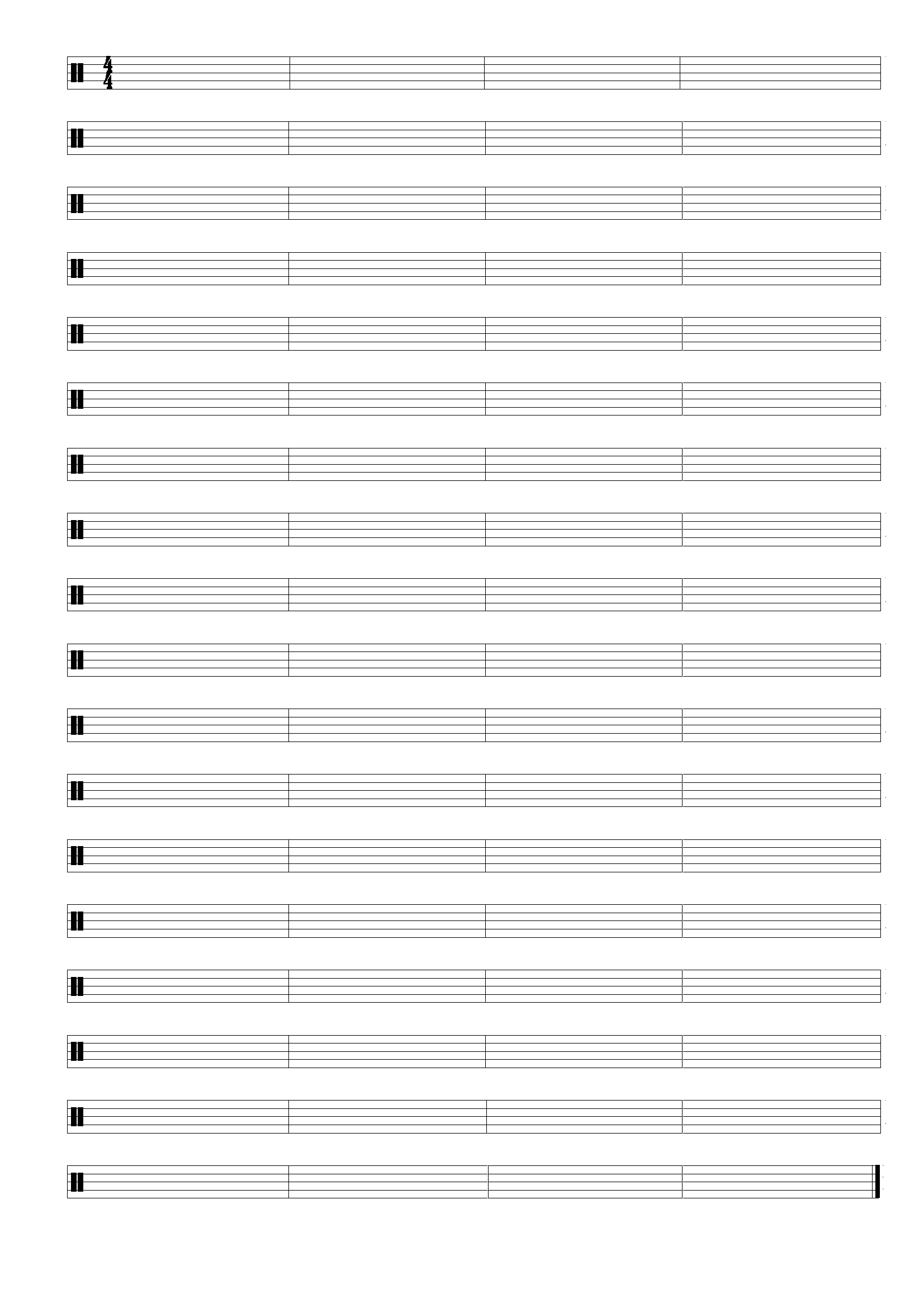 Download Blank Chord Chart Sheets Blank Chord Chart Sheets Throughout Blank Sheet Music Template For Word