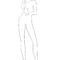 Download Free Fashion Croqui For Designers | I Draw Fashion Within Blank Model Sketch Template