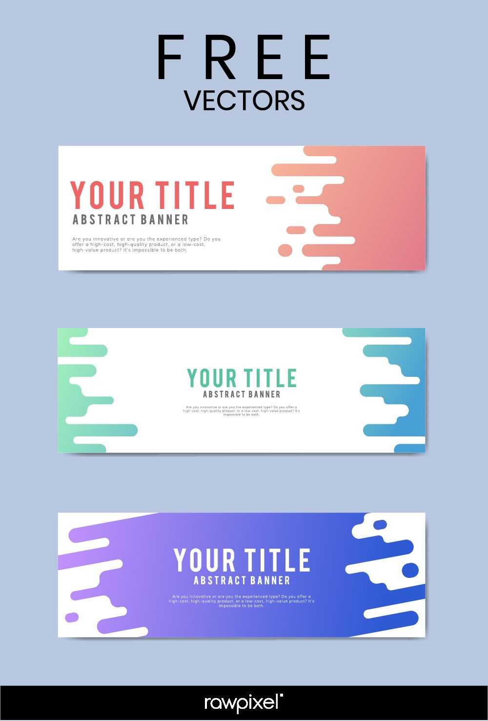 Download Free Modern Business Banner Templates At Rawpixel Inside Website Banner Templates Free Download