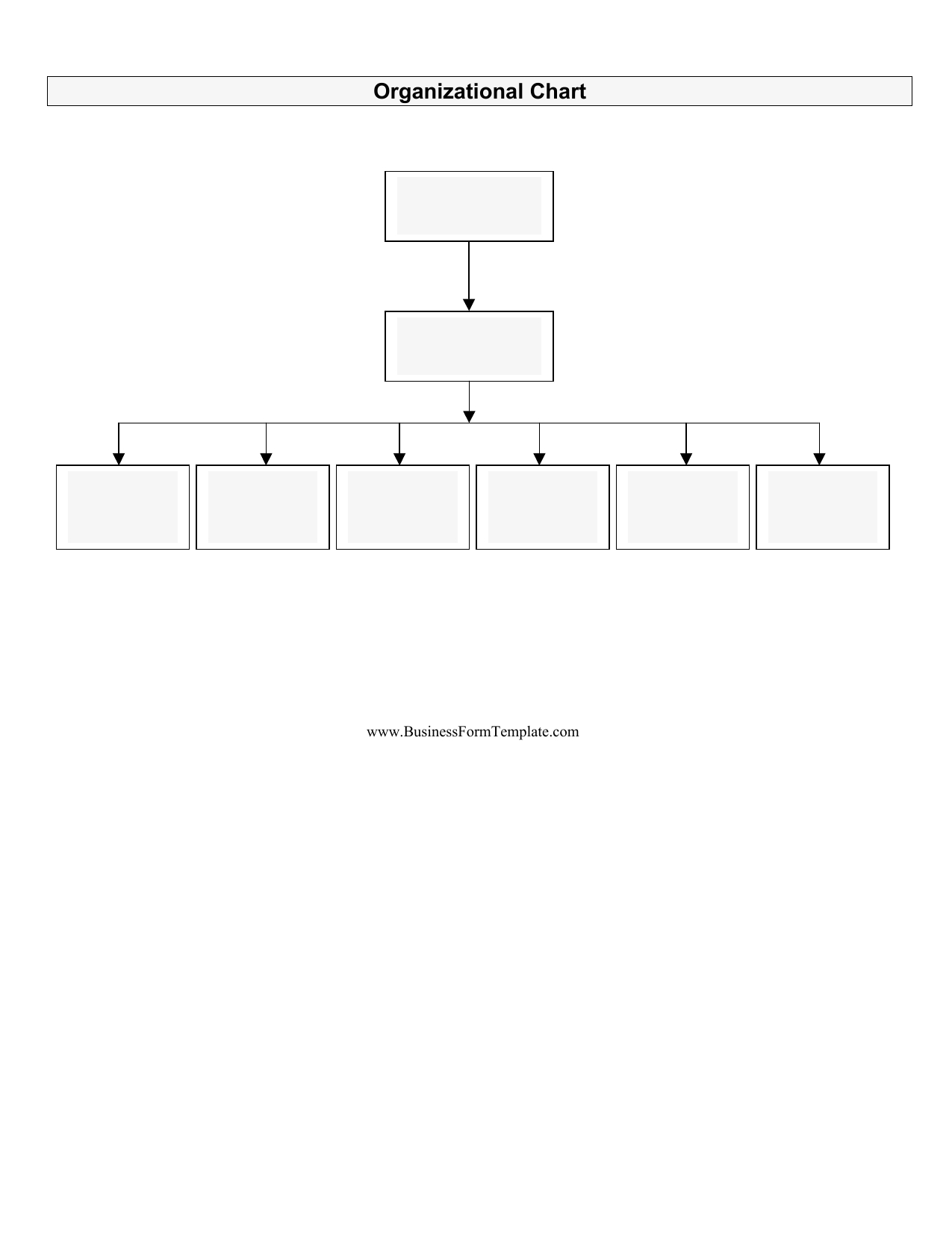 Download Organizational Chart Template | Excel | Pdf | Rtf Intended For Free Blank Organizational Chart Template