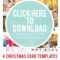 Downloadable Christmas Card Templates For Photos |  Free with Free Christmas Card Templates For Photoshop