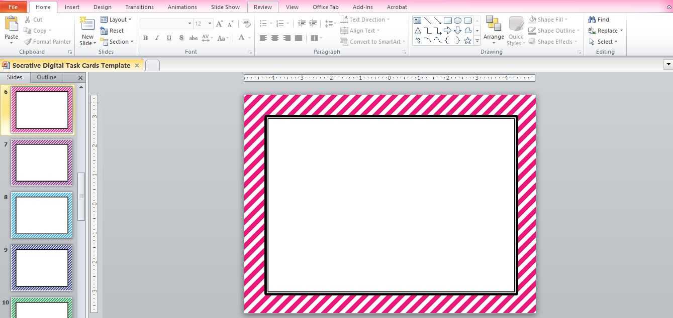 ☆ Rockstar Math Teacher ☆: Socrative 101 – Making "digital Throughout Task Card Template