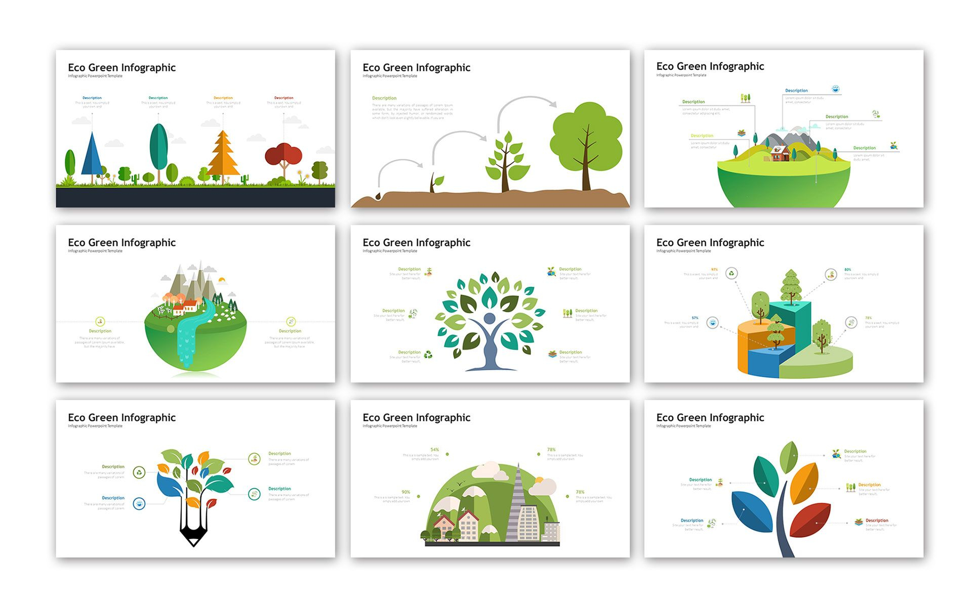 Eco Presentation – Infographic Powerpoint Template | Fitness Regarding University Of Miami Powerpoint Template