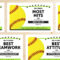 Editable Softball Award Certificates – Instant Download Printable – Lime  Green And Black Intended For Free Softball Certificate Templates