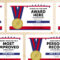 Editable Track And Field Award Certificates – Instant Download Printable –  Blue And Red Pertaining To Track And Field Certificate Templates Free