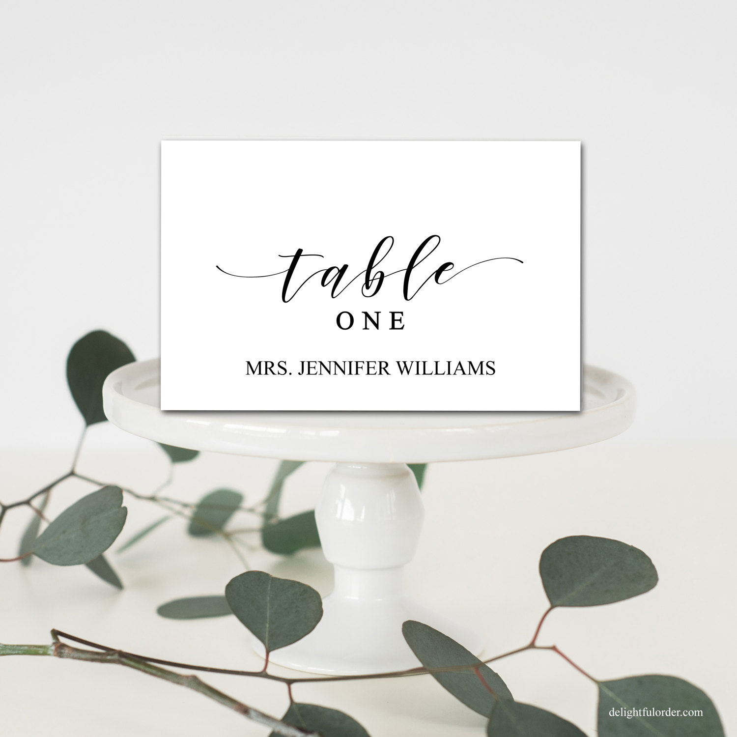 Editable Wedding Table Place Cards, Tent Fold Table Setting Name Cards,  Wedding Table Place Setting, Template, Diy Wedding, Pdf, Printable Pertaining To Place Card Setting Template