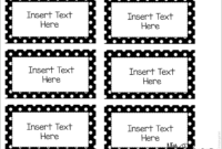 Editable Word Wall Templates | Word Wall Labels, Classroom with Free Label Templates For Word