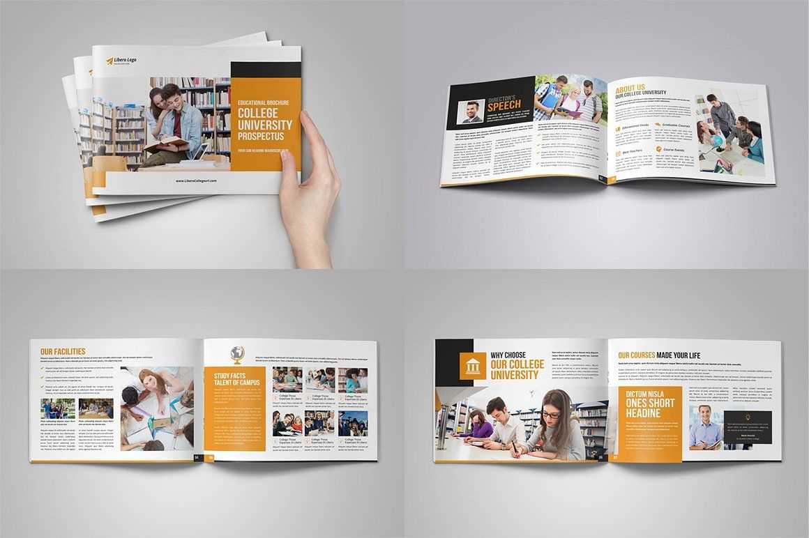 Education Prospectus Brochure Bundle #individual#template With Brochure Design Templates For Education