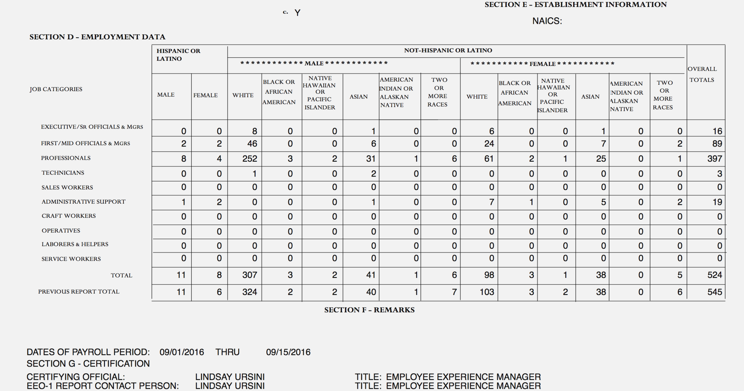 Eeo 1 Form Tax Refunds Standard 100 Eeo 1 Pdf Penalty For Pertaining To Eeo 1 Report Template