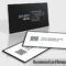 Elegant Black And White Qr Code Business Card Template In Qr Code Business Card Template