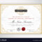 Elegant Certificate Template Design Regarding Elegant Certificate Templates Free