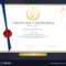 Elegant Certificate Template For Excellence within Elegant Certificate Templates Free