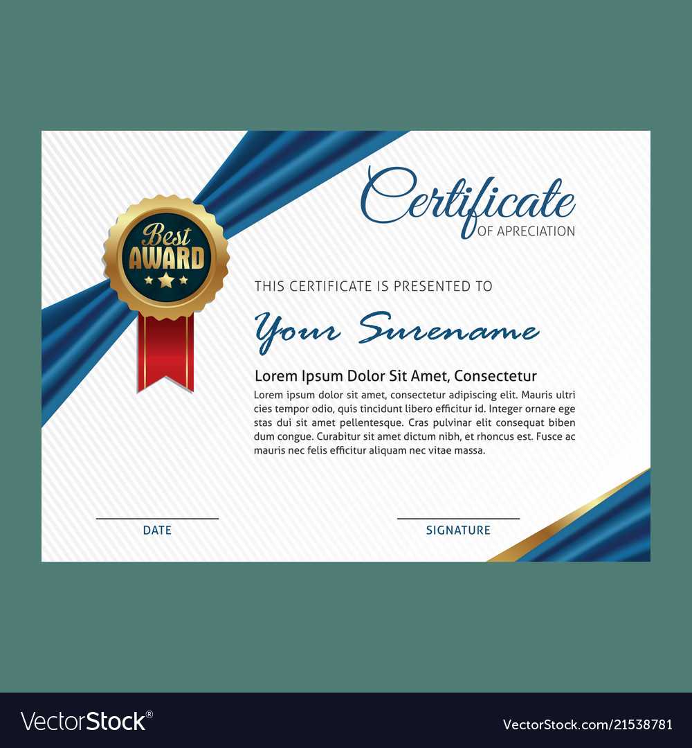 Elegant Certificate Template With Elegant Certificate Templates Free