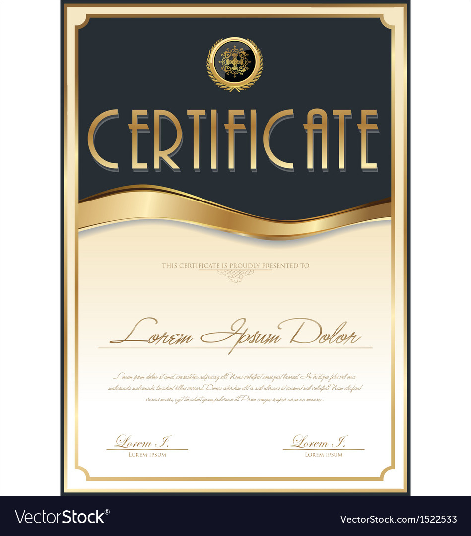 Elegant Certificate Templates With Elegant Certificate Templates Free