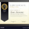 Elegant Diploma Award Certificate Template Design For Professional Award Certificate Template