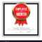 Employee Of The Month Certificate Template Inside Employee Of The Month Certificate Template