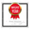 Employee Of The Year Certificate Template Intended For Employee Of The Year Certificate Template Free