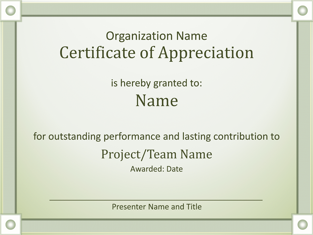Employee Recognition Award Certificate Template Of With Regard To Best Performance Certificate Template
