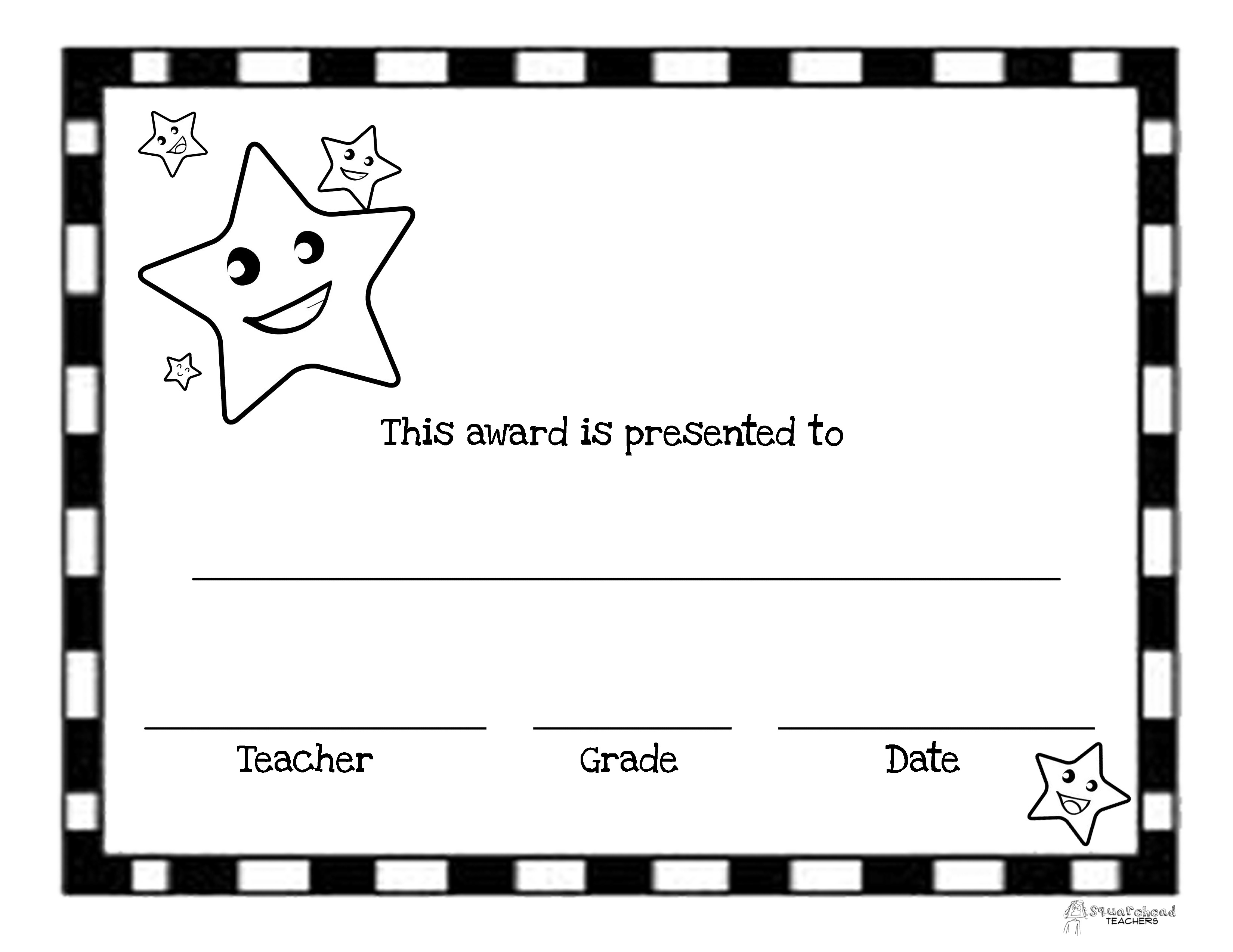 End Of The Year Awards (44 Printable Certificates Inside Classroom Certificates Templates