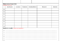 Engineering Inspection Report Template - Atlantaauctionco regarding Engineering Inspection Report Template