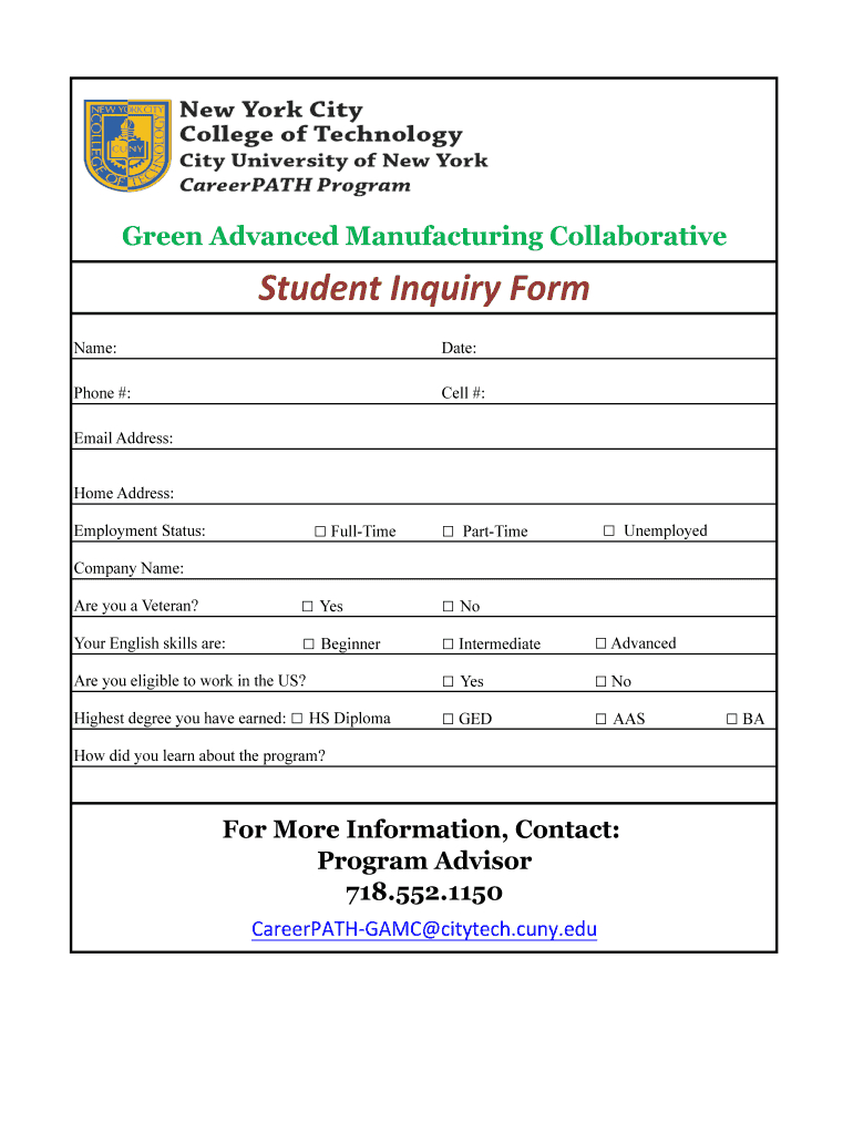 Enquiry Form Format – Fill Online, Printable, Fillable Pertaining To Enquiry Form Template Word