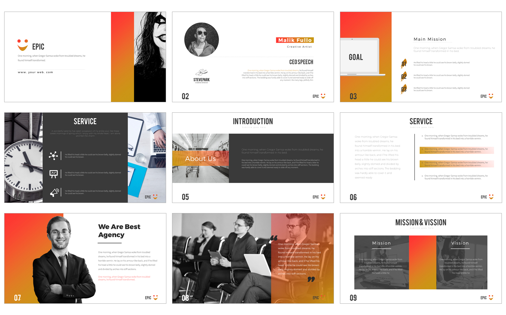 Epic Powerpoint Presentation Powerpoint Template With Powerpoint Default Template