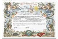 Equator Certificate for Crossing The Line Certificate Template