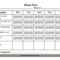 Example Home Notes For Behavior Monitoring Throughout Daily Behavior Report Template