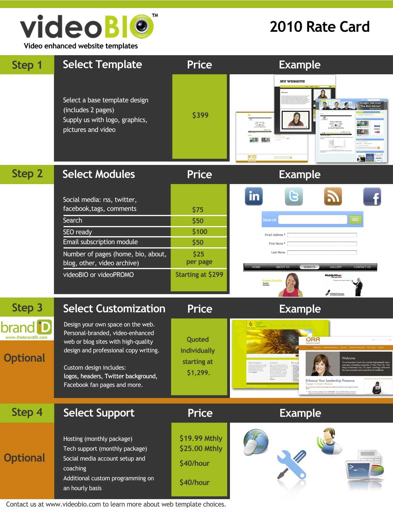 Examples Of Rate Cards | El Vaquero Graphics Team Intended For Advertising Rate Card Template